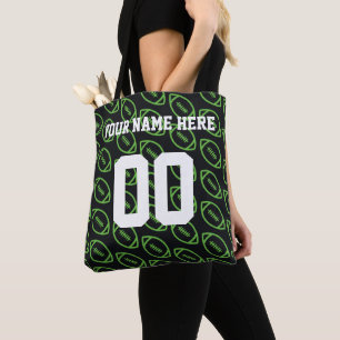 Bolsa de Tote de Deportes Verdes Personalizados