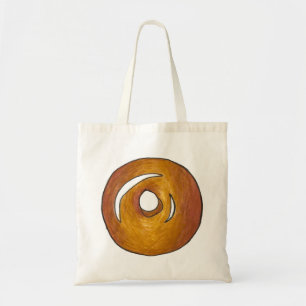 Bolsa De Tote De Desayuno De Donut Doughnut Con Vi