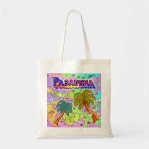 Bolsa de tote de destino de vacaciones de Pasadena