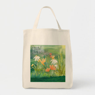 Bolsa de Tote de diseño de acuarela única