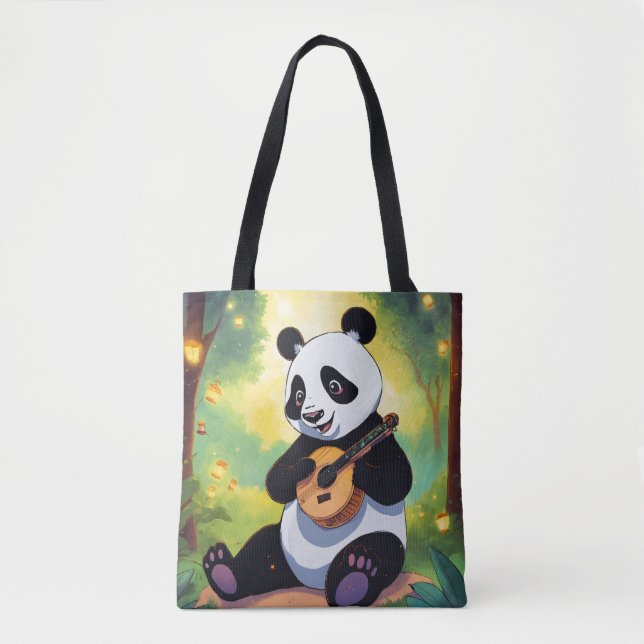 Bolsa de tote de diseño de panda (Anverso)