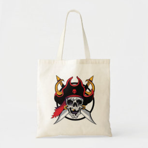 Bolsa De Tote De Doble Banda Del Pirata De Hallowe