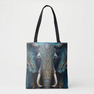 Bolsa De Tote De Elefante Místico
