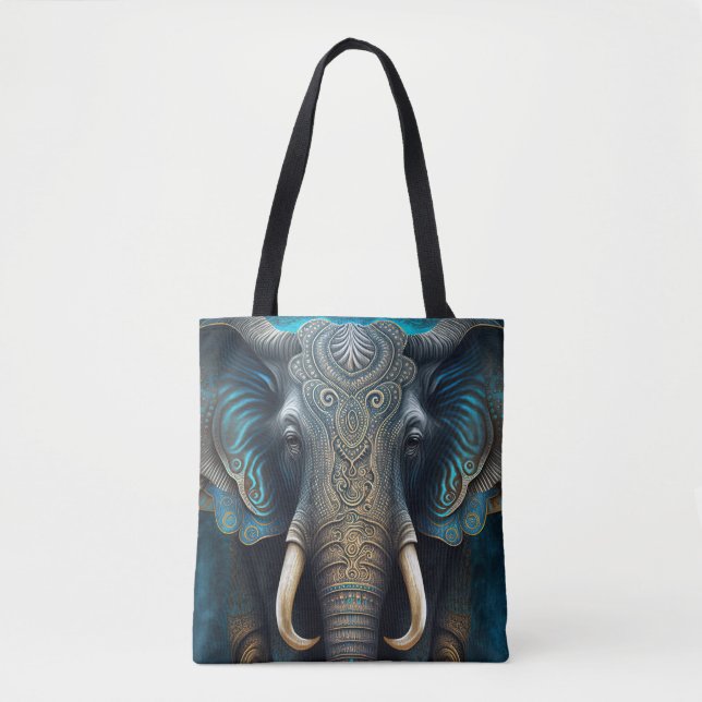 Bolsa De Tote De Elefante Místico (Anverso)