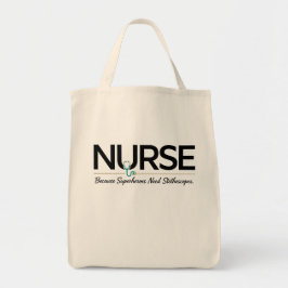 Bolsa De Tote De Enfermería - Porque Los Superhéro