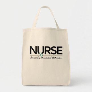Bolsa De Tote De Enfermería - Porque Los Superhéro