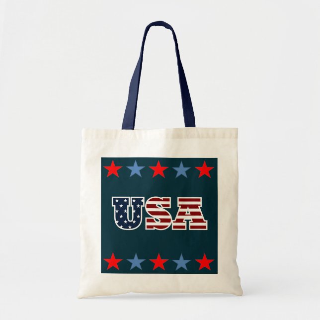 Bolsa de Tote de Estados Unidos (Frente)