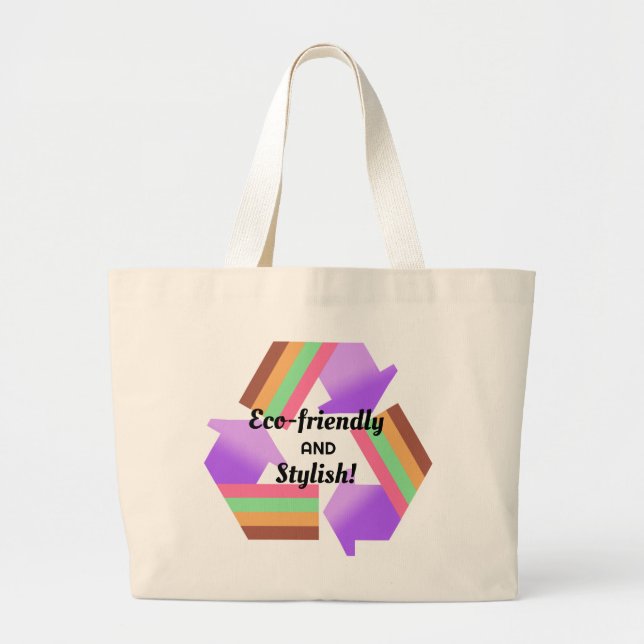 Bolsa De Tote De Estilo Ecológico (Frente)