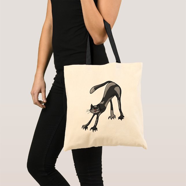 Bolsa De Tote De Estiramiento De Gatos (Subido por el creador)
