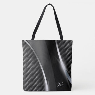 Bolsa De Tote De Fibra De Carbono 3 De Impresión C