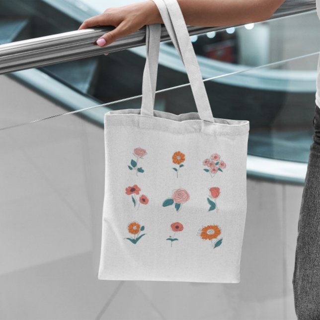 Bolsa de tote de flor (Subido por el creador)