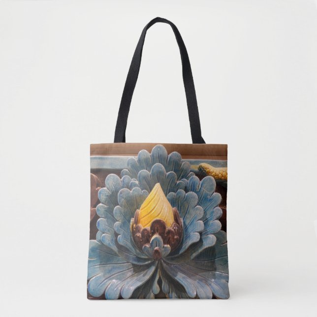 Bolsa De Tote De Flor De Lotus (Anverso)