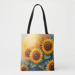 Bolsa De Tote De Flor De Sol