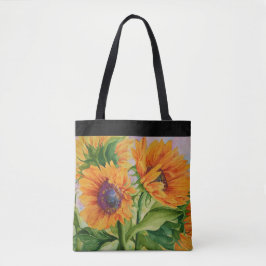 Bolsa De Tote De Flor De Sol