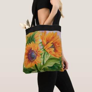 Bolsa De Tote De Flor De Sol