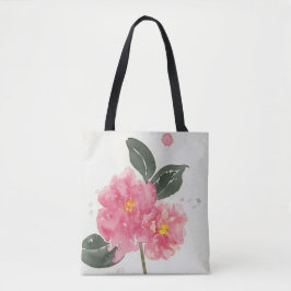 Bolsa De Tote De Flor Rosa