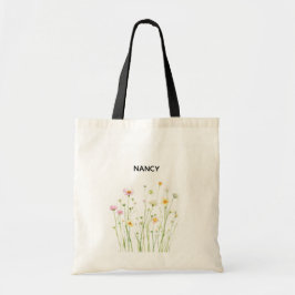 Bolsa De Tote De Flor Silvestre Rusa