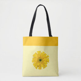 Bolsa De Tote De Floral Amarilla