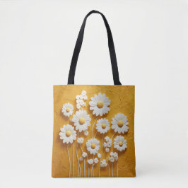 Bolsa De Tote De Floral Amarilla