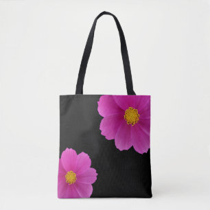 Bolsa De Tote De Flores Rosadas