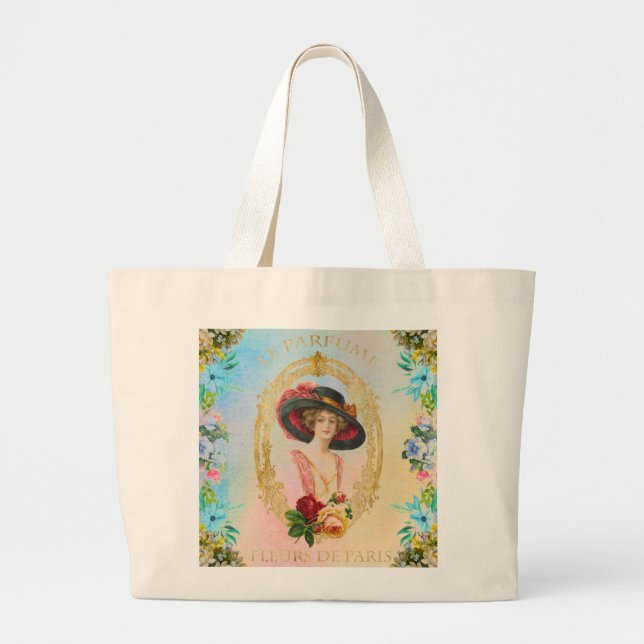 Bolsa de Tote de Francia antigua (Frente)