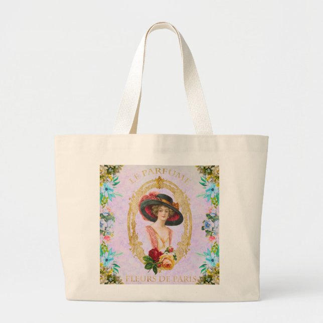 Bolsa de Tote de Francia antigua (Frente)