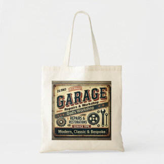 Bolsa de Tote de Garaje Vintage personalizada
