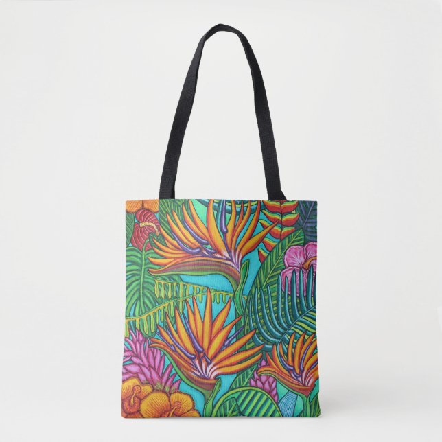 Bolsa De Tote De Gemas Tropicales (Anverso)