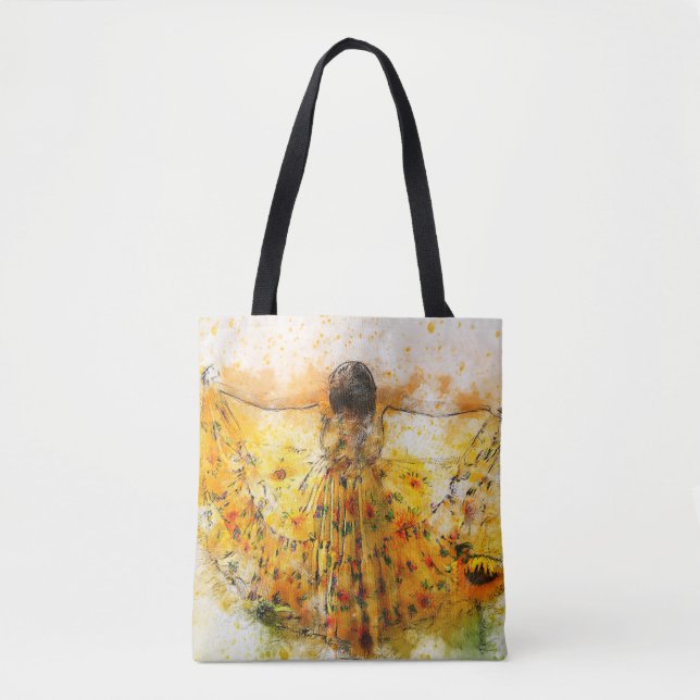 Bolsa De Tote De Girasol (Anverso)