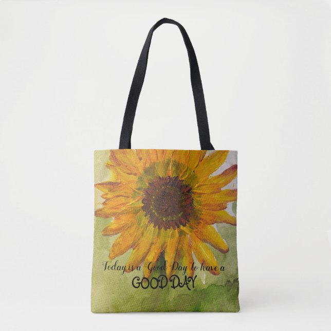Bolsa De Tote De Girasol (Anverso)