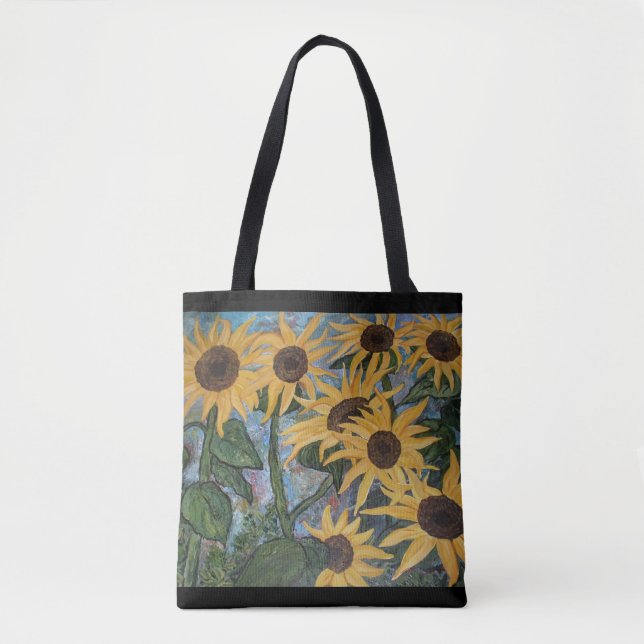 Bolsa De Tote De Girasol (Anverso)