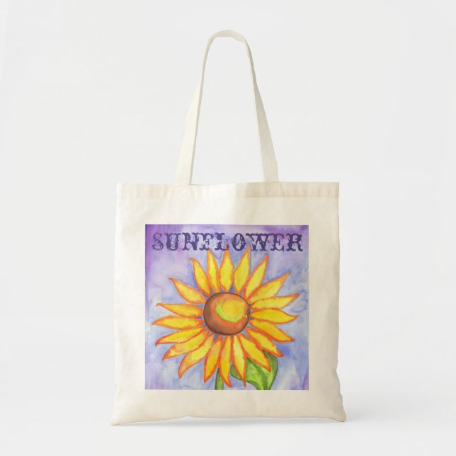 Bolsa De Tote De Girasol (Frente)