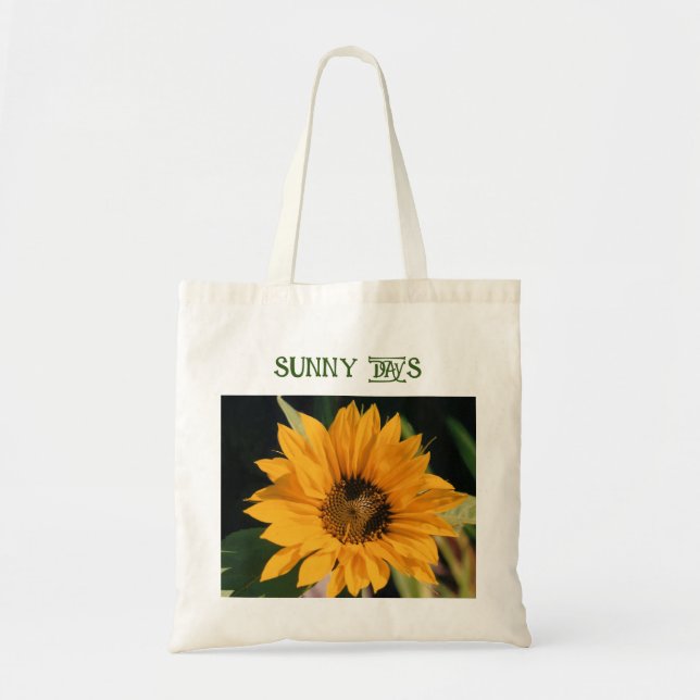 Bolsa De Tote De Girasol (Frente)