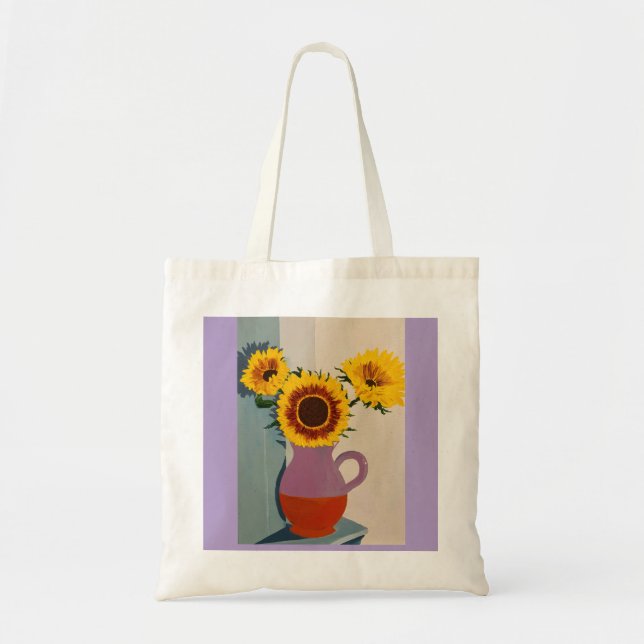 Bolsa De Tote De Girasol (Frente)