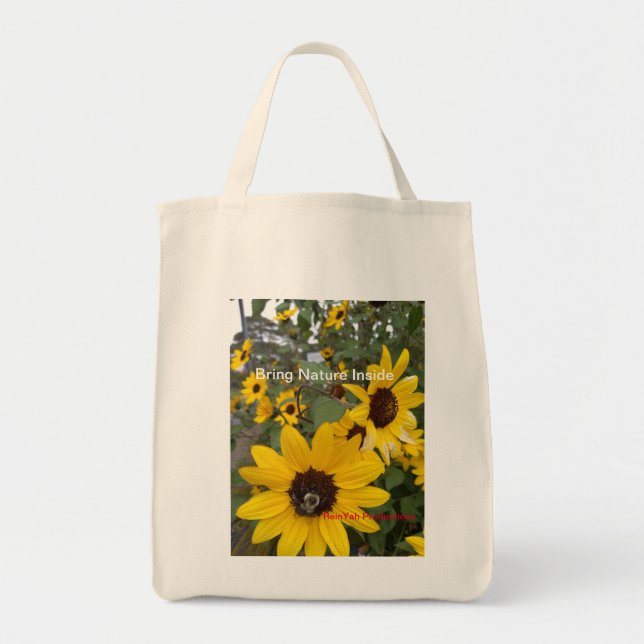 Bolsa De Tote De Girasol (Frente)