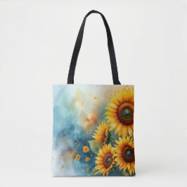 Bolsa De Tote De Girasol Botánico
