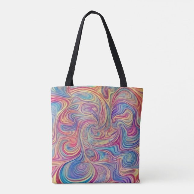 Bolsa De Tote De Giro De Color (Reverso)