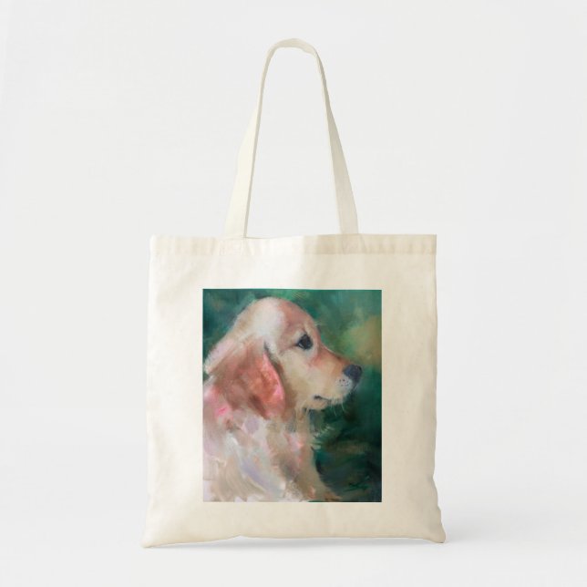 Bolsa de Tote de Golden Retriever (Frente)