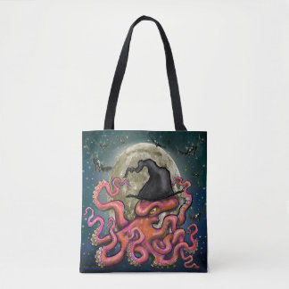 Bolsa de Tote de Gorra de Brujas Octopus