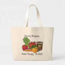 Bolsa de Tote de Grocery reutilizable con sentido 