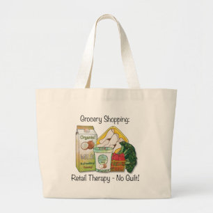 Bolsa de Tote de Grocery reutilizable con sentido 