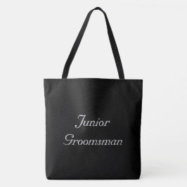 Bolsa de tote de Groomsman junior