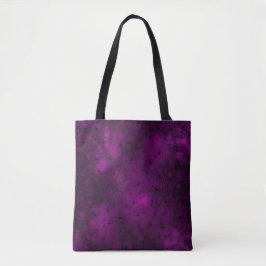 Bolsa de Tote de Halloween con araña morada