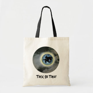 Bolsa de Tote de Halloween de Luna Llena de Brooms
