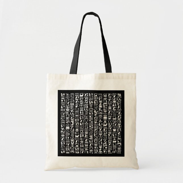 Bolsa De Tote De Hieroglyph Egipcia (Frente)