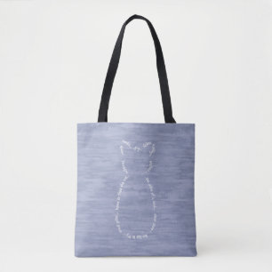 Bolsa De Tote De Historia Del Gato