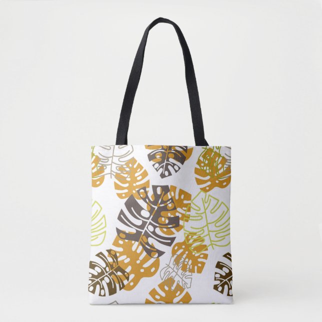 bolsa de tote de hojas de otoño (Anverso)