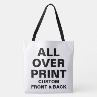 Bolsa De Tote De Hombro Grande De Impresión De Tod
