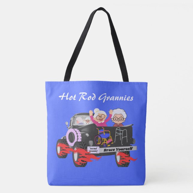 Bolsa De Tote De Houlder De Grannias De Houlder Ca (Anverso)