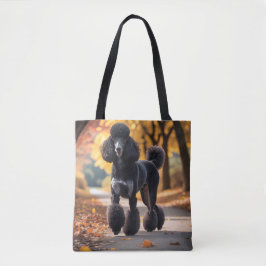 Bolsa de Tote de Houlder Elegante Estándar Poodle